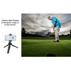 Golf Gadgets® - Folding Tripod Swing Recording System | Smartphone Tripod Setup. Great for The Range, or Course. Compatible with Most Phones. (Tripod Phone Mount)