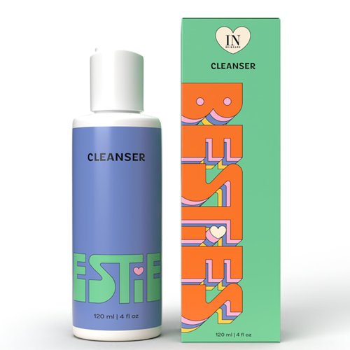 InstaNatural Besties Gentle Face Wash, Vitamin C Facial Cleanser with Aloe Vera & Coconut Water, Hydrating Makeup Remover, Breakout Control, Great for Teens & Adults, Citrus Scent, 4 Fl Oz