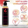 Fox Envy Body Massage Oil: Organic Massage Oil for Massage Therapy, Premium Massaging Oil-Lush Vanilla Scent with Jojoba & Coconut Massage Oil, Therapeutic Massage, Oil 1Bottle, 8 fl oz