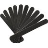 Professionelle Nail File 10 PCS Professional Double Sided 100/180 Grit Nail Files Emery Board Black Manicure Pedicure Tool and Nail Buffering Files