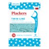 Plackers Whitening Twin Line Floss Picks - 75 ct - 3 pk