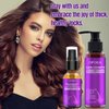 Rosemary Oil Hair Growth Serum with Biotin,Castor Oil Hair Growth Conditioner,Scalp & Thinning Hair Loss Treatment for Smoother,Thicker,Fuller Hair