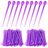 180 PCS Brush Roller Pick Plastic Hair Roller Pins Brush Hair Rollers Pins Hair Curler Roller Pin for Hair Curling Styling Accessories (Purple)