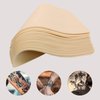 Blank Tattoo Skin Practice - Rayyl 5Pieces Tattoo Practice Skin Soft Silicone Double Sides 7.4x5.6" Thin Tattoo Eyebrow Practice Skin for Tattoo Beginner & Experienced Tattoo Artist