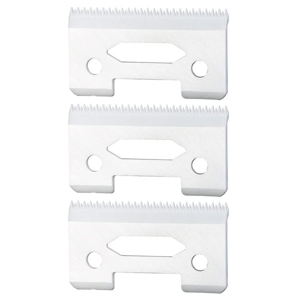 MAWAER Upgraded Universally Ceramic Stagger Tooth Blade for WAHL Hair Clipper Ceramic Movable Blade for WAHL Hair Clipper