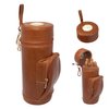 AMANCY Upgrade Cedar Wood Lined Portable Travel Leather Cigar Humidor Case with Pocket,Easily Carry Lighter and Cutter