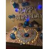 iPartycool 50Pcs Party Birthday Balloons Kit, 3D Premium Reusable Aluminum Foil Letter Banner and Ecofriendly Big Star and Latex Balloons Set for Birthday Party Decorations and Supplies 2S-A