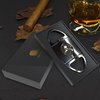 OYHBO Cigar Cutter Guillotine Stainless Steel Double Blades Clipper Cuts Up to 60 Ring Gauge Perfect Business Gift (black)