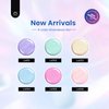 Beetles Glitter Gel Nail Polish Set Summer 6 Pcs Nebula Halo Chameleon Pastel Pink Purple Blue Glitter Gel Polish Soak Off Uv Nail Lamp Gel Polish Gifts for Women Girls