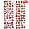 Ladybug Temporary Tattoos Birthday Party Supplies Favors Decorations Lady Beetle Bug Insect Lady Beetle Super Cute 96PCS Tattoos Stickers for Kids Boys School Classroom Rewards Gifts Ideal Halloween