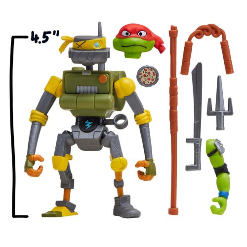 Teenage Mutant Ninja Turtles: Mutations Mix and Match 4.5-Inch Metalhead Action Figure