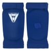 TMA Muay Thai Elbow Pads Striking Kick Boxing Mixed Martial Arts MMA (L/XL Blue)