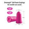 Mack’s Dreamgirl Contoured Sleep Mask – Pink, Comfortable, Adjustable, 2 Strap Eye Mask with Mack’s Dreamgirl Soft Foam Earplugs
