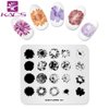 KADS Nail Art Stamp Plate Overprint Butterfly Flower Leaves Series Nail stamping plate Template Image Plate Nail Art DIY Decoration Tool