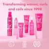 Umberto Giannini Curl Jelly Shine Moisturising Leave-In Conditioner for Curls Waves and Coils - Vegan Curl Heat Protectant and Curl Primer