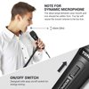 TONOR Dynamic Karaoke Microphone for Singing with 5M XLR Cable, Metal Handheld Mic Compatible with Karaoke Machine/Speaker/Amp/Mixer for Karaoke Singing, Speech, Wedding and Outdoor Activity