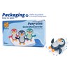 DUCKBOXX XX Bath Toys Wind up Backstroke Swimming Penguins for Kids 18M+ (3pcs)