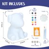 Paint Your Own Lamp Kit, 2 pcs Art Supplies Painting Kit Toys for Ages 8-13, Arts and Crafts for Kids Ages 8-12, Toys Birthday Gifts for 3-12 Year Old Girls Boys (Cat & Dog)