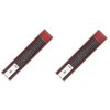Koh-I-Noor 4190 6B & 8B, 2.0 mm mechanical pencil Graphite Lead refill for Technical Drawing Clutch and Drafting pencil - 2 pack