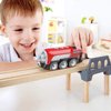 Hape Kids Wooden Railway Propeller Steam Engine