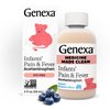 Genexa Infants' Clean Acetaminophen | Pain Reliever & Fever Reducer | Dye Free, 0% Artificial Additives | Baby Sick Essentials & Infant Medicine | Delicious Organic Blueberry Flavor, 2 fl oz