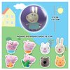 MiraBall Peppa Pig Mystery Expandable Maxi Plush to UNbox, Collectible Squishy and Soft Plush with 4 Surprise, Limited Edition, Great Toy Gift for Kids Aged 3+ (1-Pack)