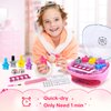 Shemira Nail Polish Kit For Girls Ages 7-12 Years Old, Nail Art With Nail Dryer For Girls 5 6 7 8 9 10 11 12 Years Old, Birthday Gifts For Girls, Easter Gift for Girl, Easter Basket Stuffers for Teen