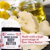 Better Shea Butter Whipped Body Butter for Women - ORANGE BLOSSOM Body Lotion with Raw Shea Butter for Dry & Delicate Skin - Paraben Free, Non-Greasy, No Synthetic Fragrances Whipped Body Cream 8 oz