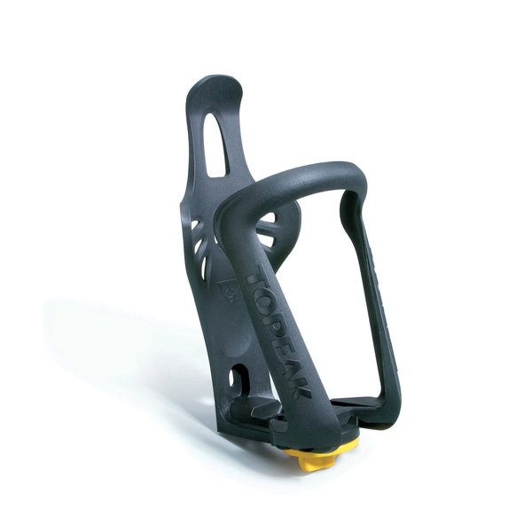 Topeak Modula Cage EX Modified Shape Bicycle Waterbottle Cage, Black, ﻿L x W x H ﻿7.3 x 8.5 x 16.3 cm / 2.9” x 3.3” x 6.4”