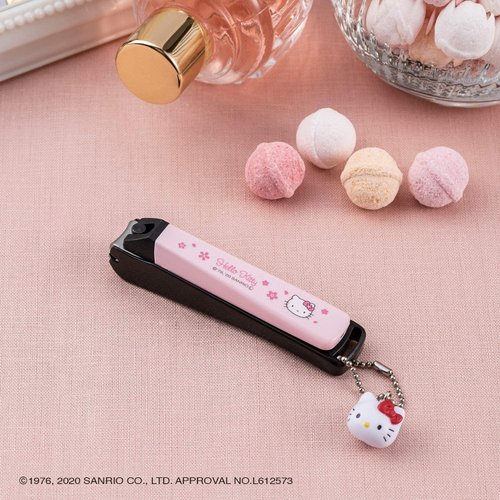 Hello Kitty Nail Clippers Pink S Stainless Steel Sakura Cherry Blossom Pattern