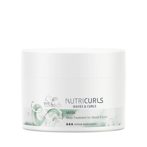 Wella Professionals Nutricurls Mask, Nourish and Define Wavy and Curly Hair, 5.07oz