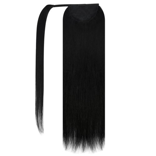 Ve Sunny Ponytail Hair Extensions Black Ponytail Extension Human Hair Jet Black Wrap Around Ponytail Hair Extensions Human Hair Black Human Hair Ponytail Short Hair Ponytail 14inch 80G