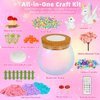 Unicorn Toys Kids Terrarium Kit with LED Night Light & Remote DIY Arts and Crafts Science Kits Dinosaur Toys for Girls Boys 4 5 6 7 8 9 10 11 12 13 Year Old Birthday Christmas Gifts