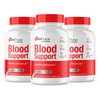 (3 Pack) Biopulse Capsules, Official Bio Pulse Blood Support Supplement Pills, Biopulse All Natural Advanced Formula Capsule, Biopulse Pills Health Reviews, 3 Month Supply (180 Capsules)