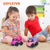 Toddler Toys for 1 Year Old Girl, Dump Truck Toys and Mixer Cement, BPA Free, Phthalates Free, PVC, Outdoor Toys for Toddlers 1-3, Ideal Toy Cars for 1 2 3 4 Year Old Girls Christmas Birthday Gift