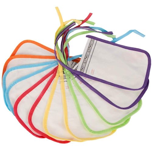 12 Pack Turkish Bath Exfoliating Glove - Body Scrub Mitt for Shower and Spa - Dead Skin Cell Remover for Sensitive Skin - Body Exfoliator Gloves Hammam Moroccan Loofah Set