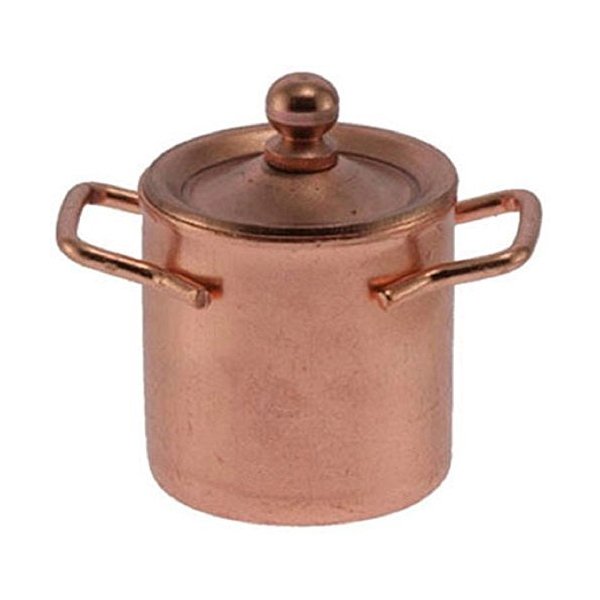 International Miniatures Dollhouse Miniature COPPER POT