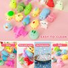 Squishies, 21 Pack Mochi Squishy Toys, Slow Rising Dinosaur Mini Squishys Animal Squishies, Kids Party Favors, Pinata Goodie Bags Stuffers, Treasure Box Toys, Stress Reliever Sensory Fidget Toys Bulk