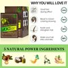 Herbal Hair Dye Shampoo - Ammonia Free | Brown Black Hair Color Shampoo |Color Hair In Minutes - 3-in-1 Bubble Hair Color For Men&women| 10-Bag/Box