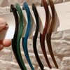 Minkissy 5pcs French Hair Fork Celluloid Chignon Hair Pins Hair Updo U-Shaped Hairpins Braid Twist Bobby Pins for Buns