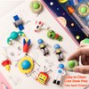 Animal Erasers Desk Pets for Kids Pencil Erasers Space Puzzle Erasers Take Apart Eraser Toys for Christmas Birthday Party Gifts