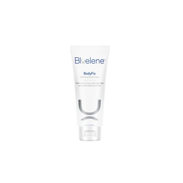 Bluelene BodyFix Hydrating B and Anti Wrinkle Body Cream with Methylene Blue, Jojoba Seed Oil, Avocado Oil, broccoli seed oil, Shea Butter and Argania Spinosa Kernel Oil (6oz)