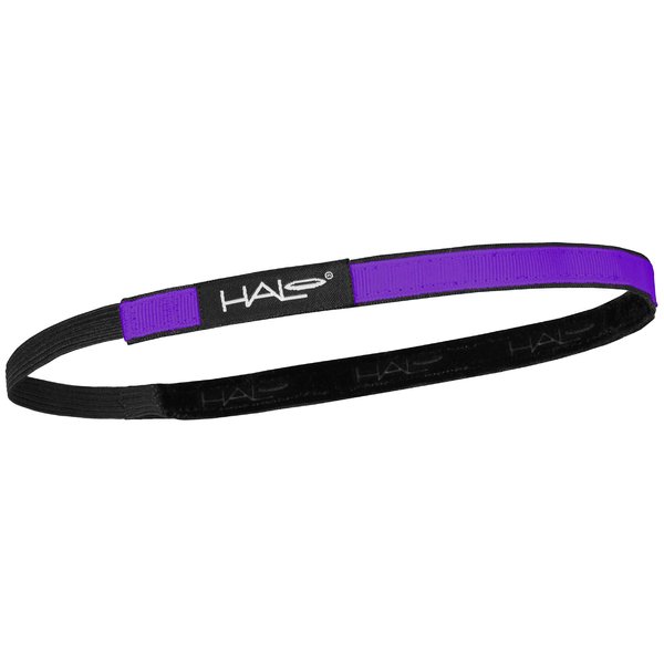 Halo Hairband Headband Sweatband Purple 0.5 inch wide