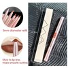 DENESTUP Lip Liner Set, 6 Colors Longwear and Pigmented Matte Lip Pencil Makeup, Smooth Application, Retractable Waterproof Lip Liner