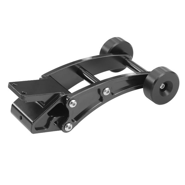JOYSOG RC Car Head-up Wheel for MJX Hyper Go 1/14 14210 14209 H14BM RC Adjustable Tail Wheel Head up Wheel Upgrades Part (Black)