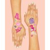 xo, Fetti Pink Temporary Tattoos for Girls - 42 styles | Pink Birthday Party Supplies, Party Favors, Cute Decorations, Easter Basket