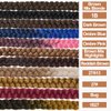 Long Braided Ponytail Extension For Black Women With Hair Tie Dark Brown Ponytail Hair Extension Straight Wrap Around Ponytail Extension Soft Synthetic Hair Piece 190gram(Dark Brown,Braided)
