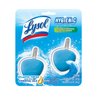 Lysol Toilet Bowl Cleaner, Automatic In-The-Bowl Disc, Spring Waterfall, 2-Count (Pack of 2)
