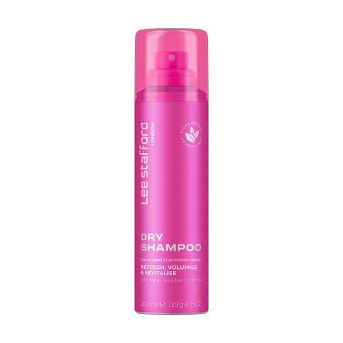 Lee Stafford Dry Shampoo | Original Dry Shampoo, No Rinse, Refresh Hair Between Washes, 200ml