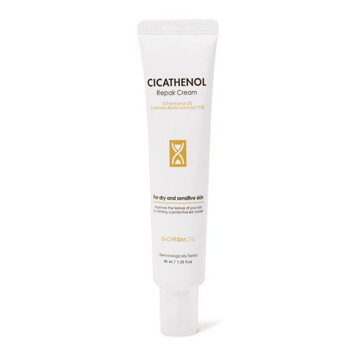 Dr.CHROMCELL] CICATHENOL Repair Cream | Korean Moisturizing Cream | Glow Boosting Moisturizer | Daily Moisturizer | Panthenol Moisturizer | Korean Skin Care | 1.35 fl oz